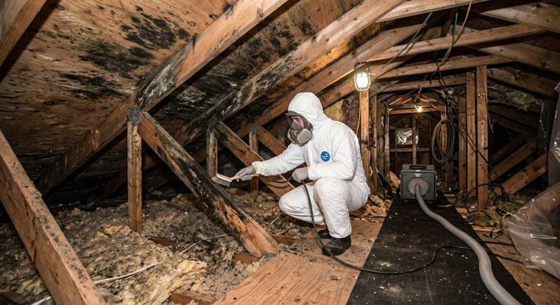Attic Mold Removal in Jupiter, FL
