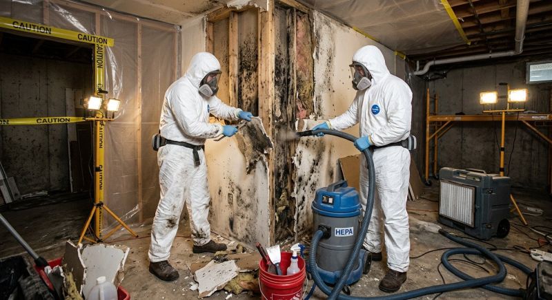 Basement Mold Remediation in West Palm Beach, FL