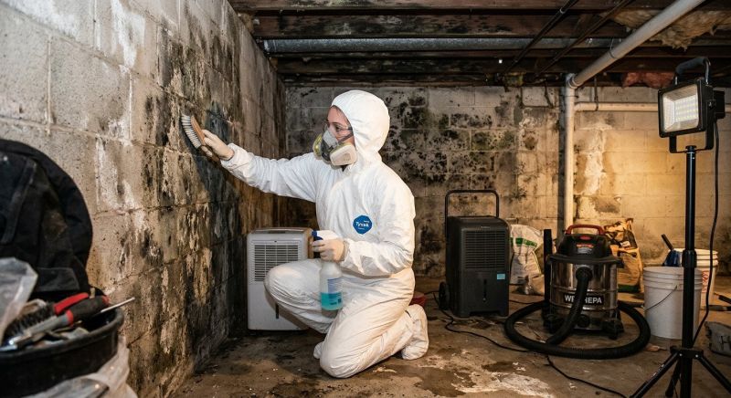 Basement Mold Remediation in Bergen County, NJ
