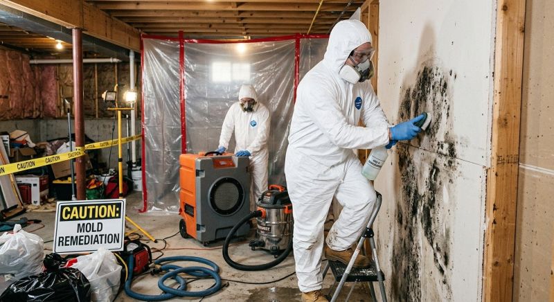 Garage Mold Remediation in Dallas, TX