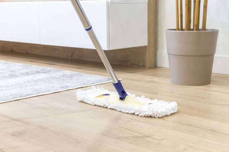 Products For Wood Floor Cleanings in use