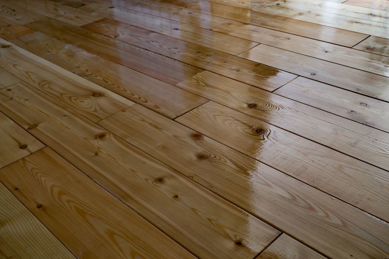 Clean Wood Floor Surface